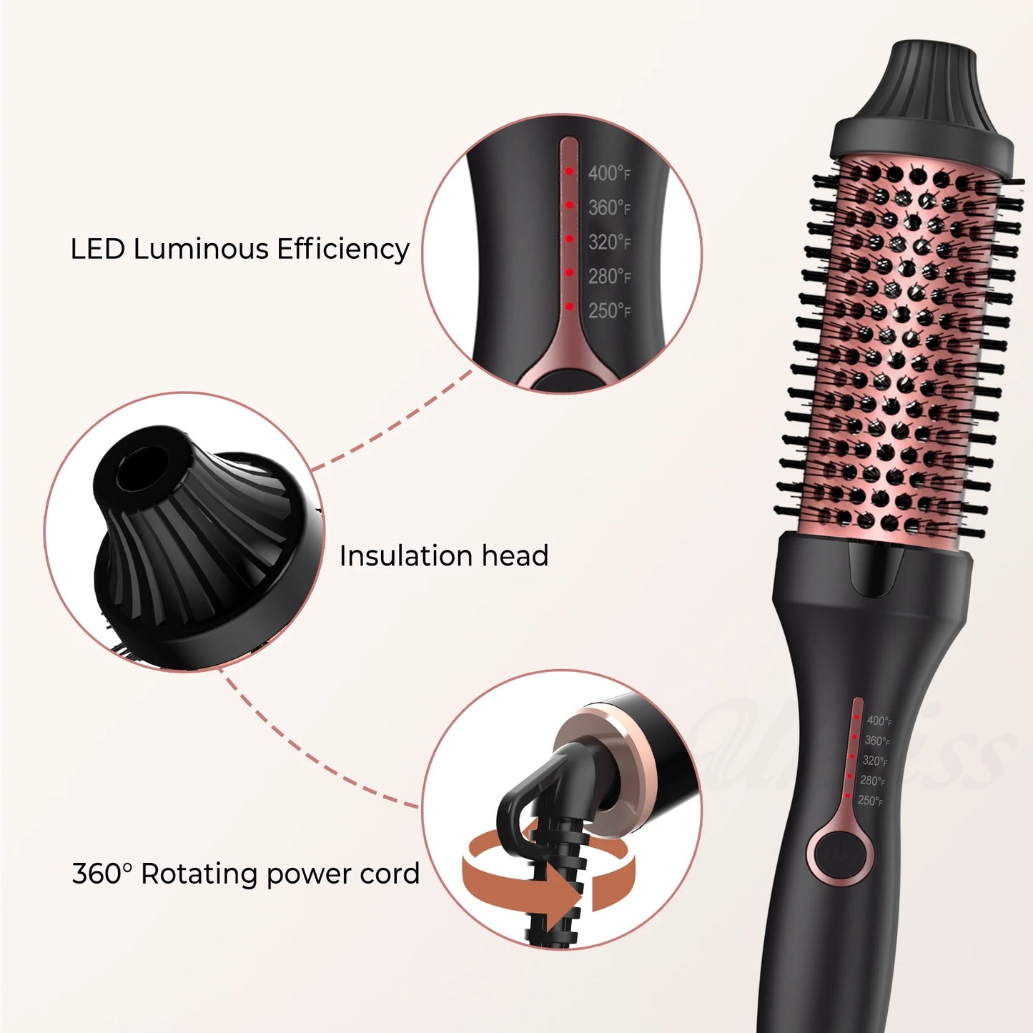 Round Brush for Perfect Volume & Curls!